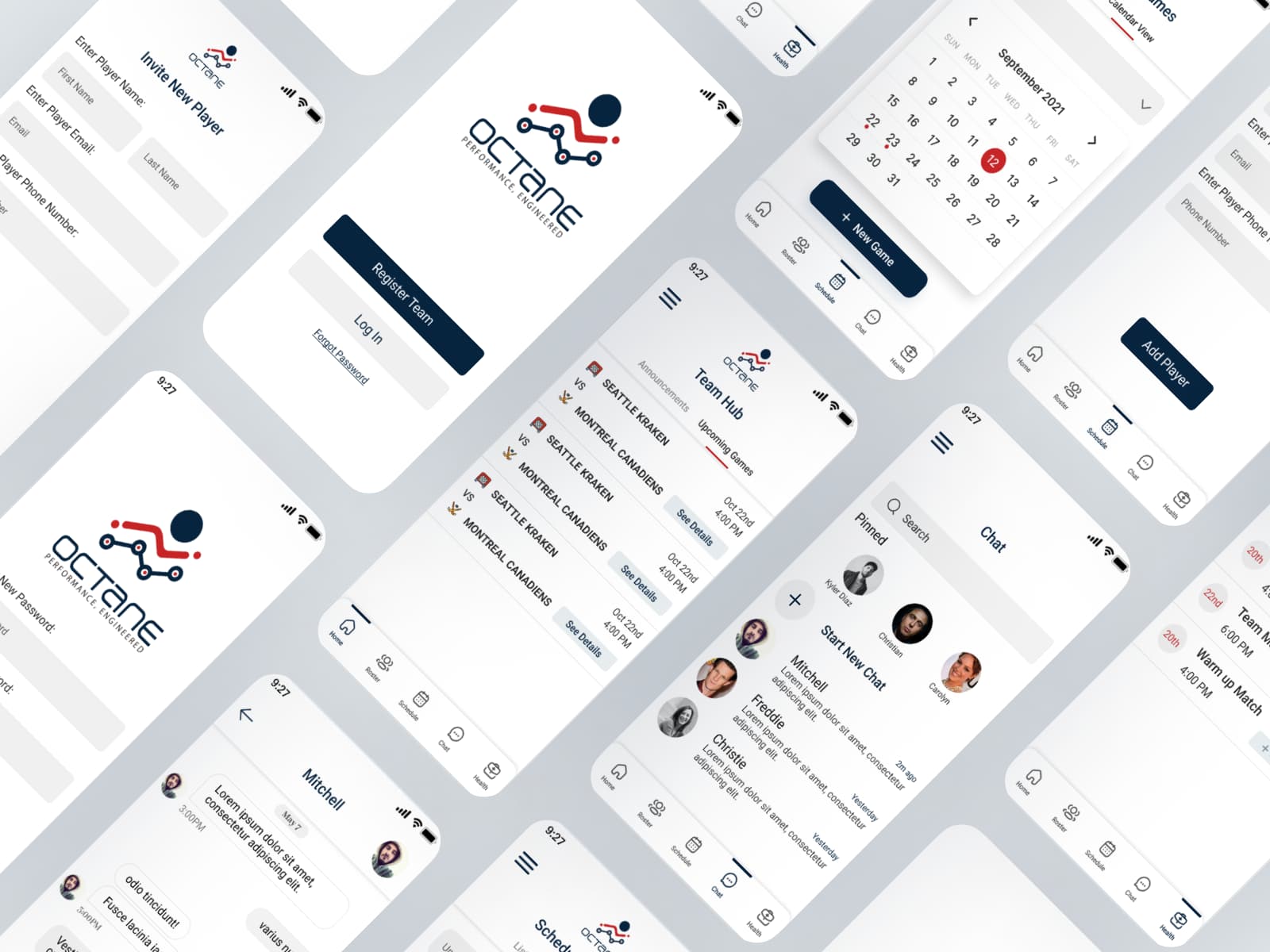 UI/UX design work by M. Abdullah