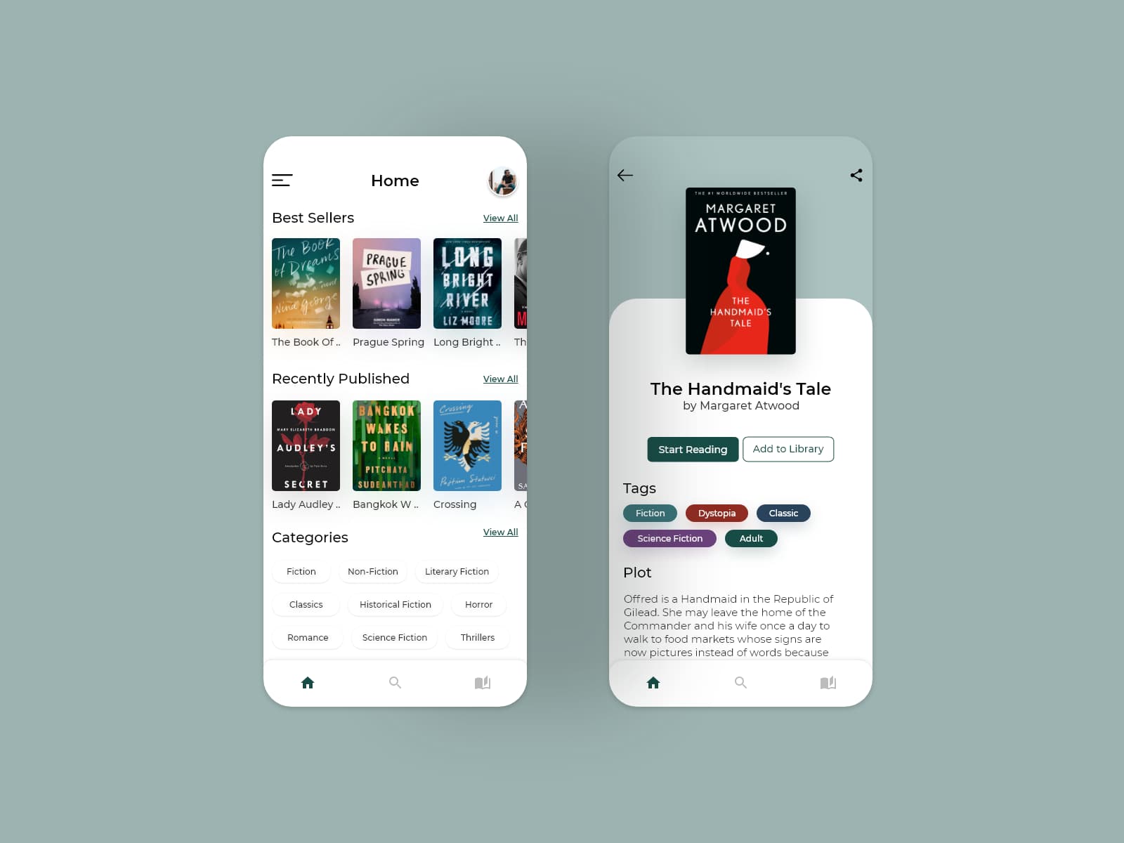 UI/UX design work by M. Abdullah