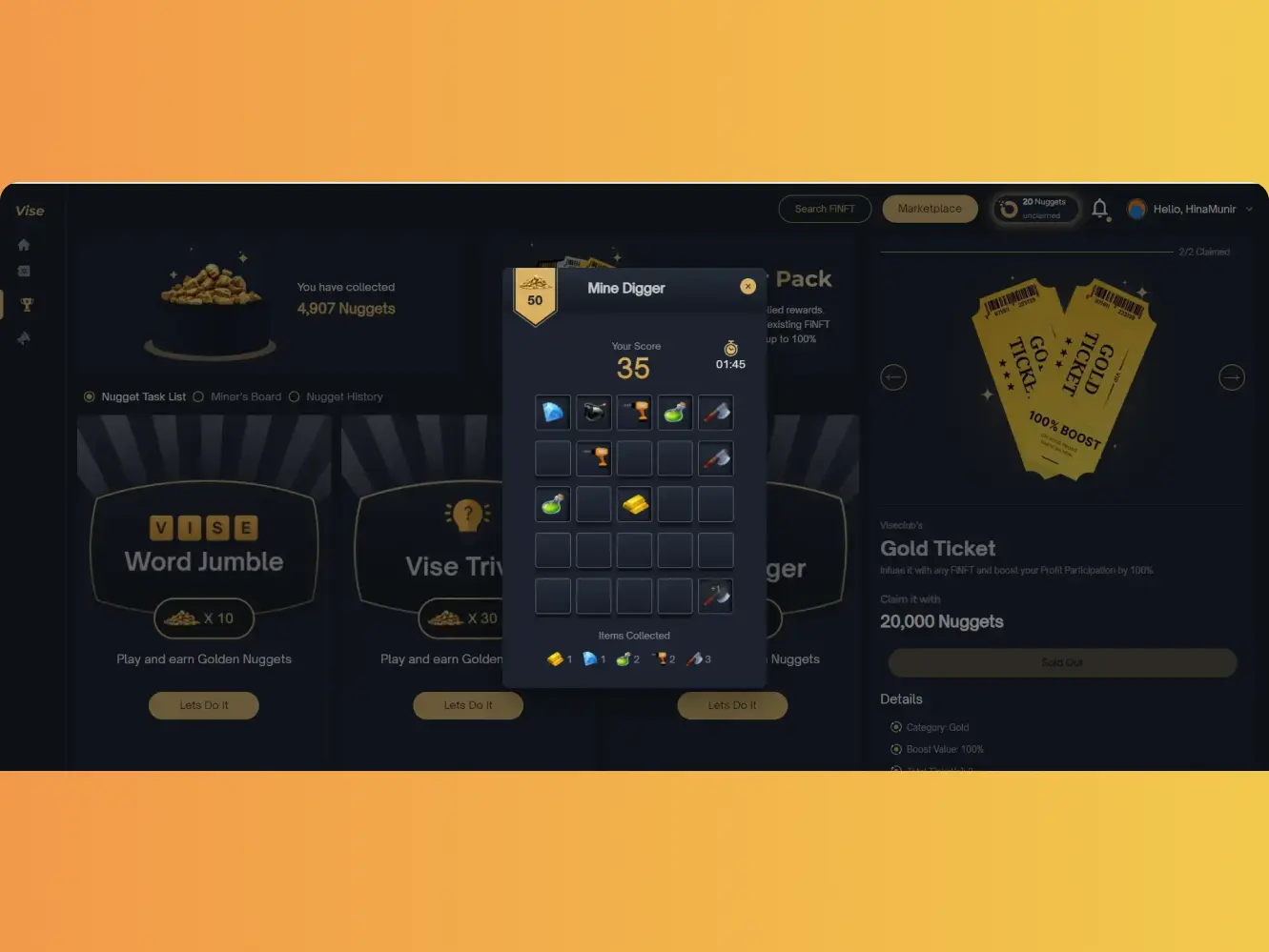 ViseWealth preview